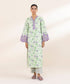 Women's Unstitched Green Lawn 2 Piece Suit